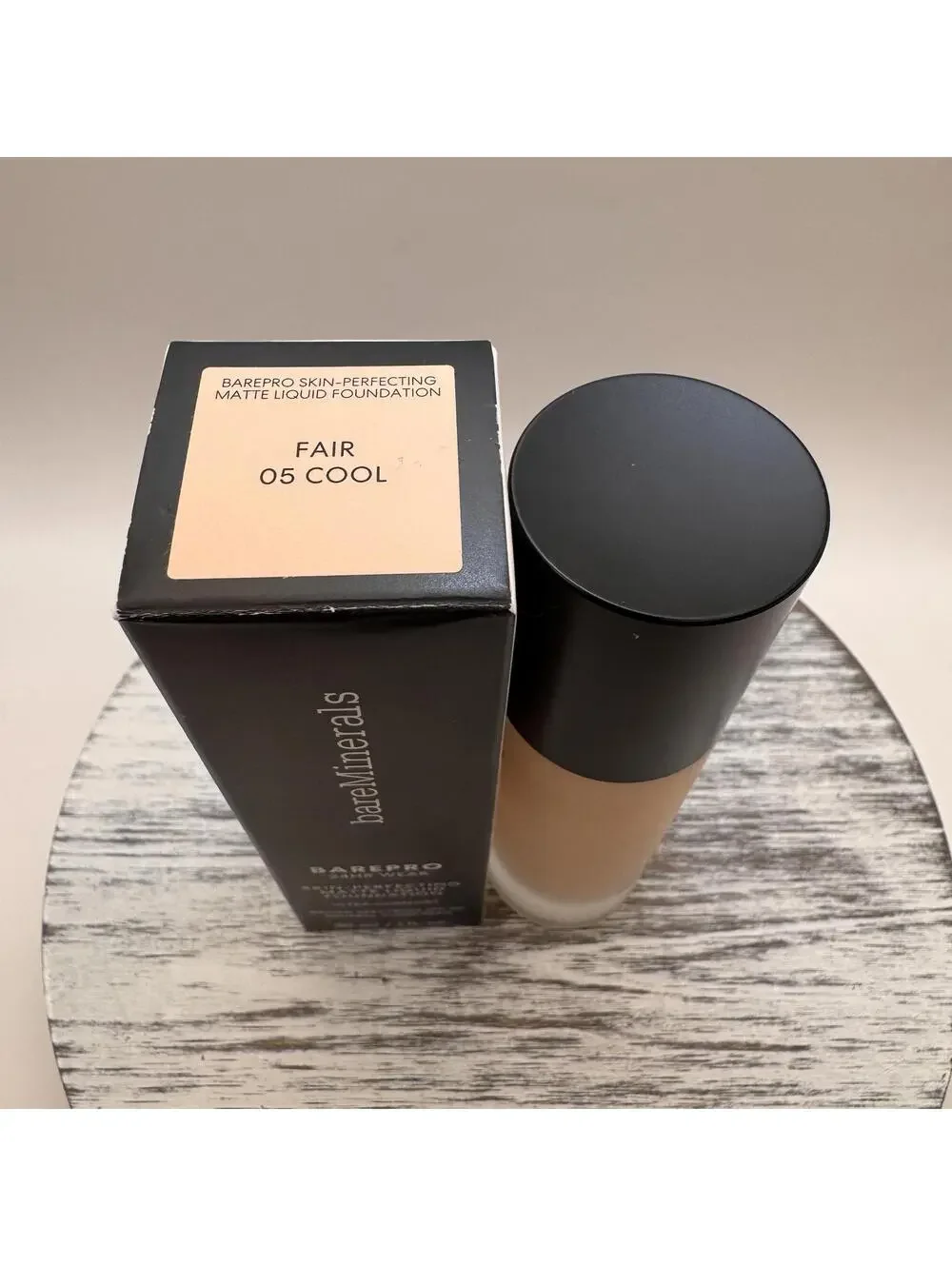 BareMinerals Bare Pro 24 Hour Wear Matte Liquid Foundation FAIR 05 COOL BNIB